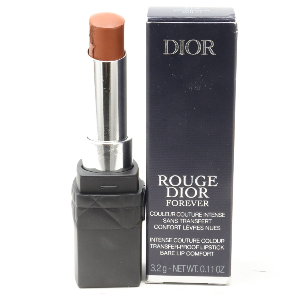 Dior (416 Forever Wild) Rouge Forever Lipstick 0.11Oz/3.2G New With Box