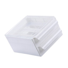 Porte-œufs pratique, plateau distributeur d'œufs,-Blanc