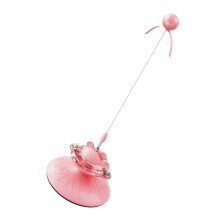 Jouet baguette pour chats, Puzzle Ă alimentation lente,-Rose