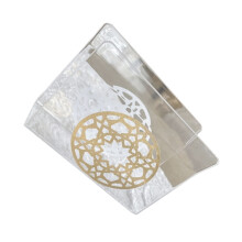 Porte-serviettes distributeur de mouchoirs en acrylique pratique
