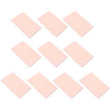 Blocs de sculpture de tampons en caoutchouc, 10 pièces,-rose
