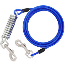 Laisse pour animaux de compagnie, robuste, pour-Bleu