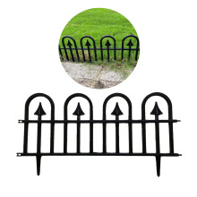 5Pcs Garden Decorative Fences Panel for Flower Bed Edging Dog