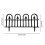 5Pcs Garden Decorative Fences Panel for Flower Bed Edging Dog 3