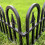 5Pcs Garden Decorative Fences Panel for Flower Bed Edging Dog 7