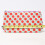 Clinique Clinique Red Circles Printed Cosmetic Bag  / New 2