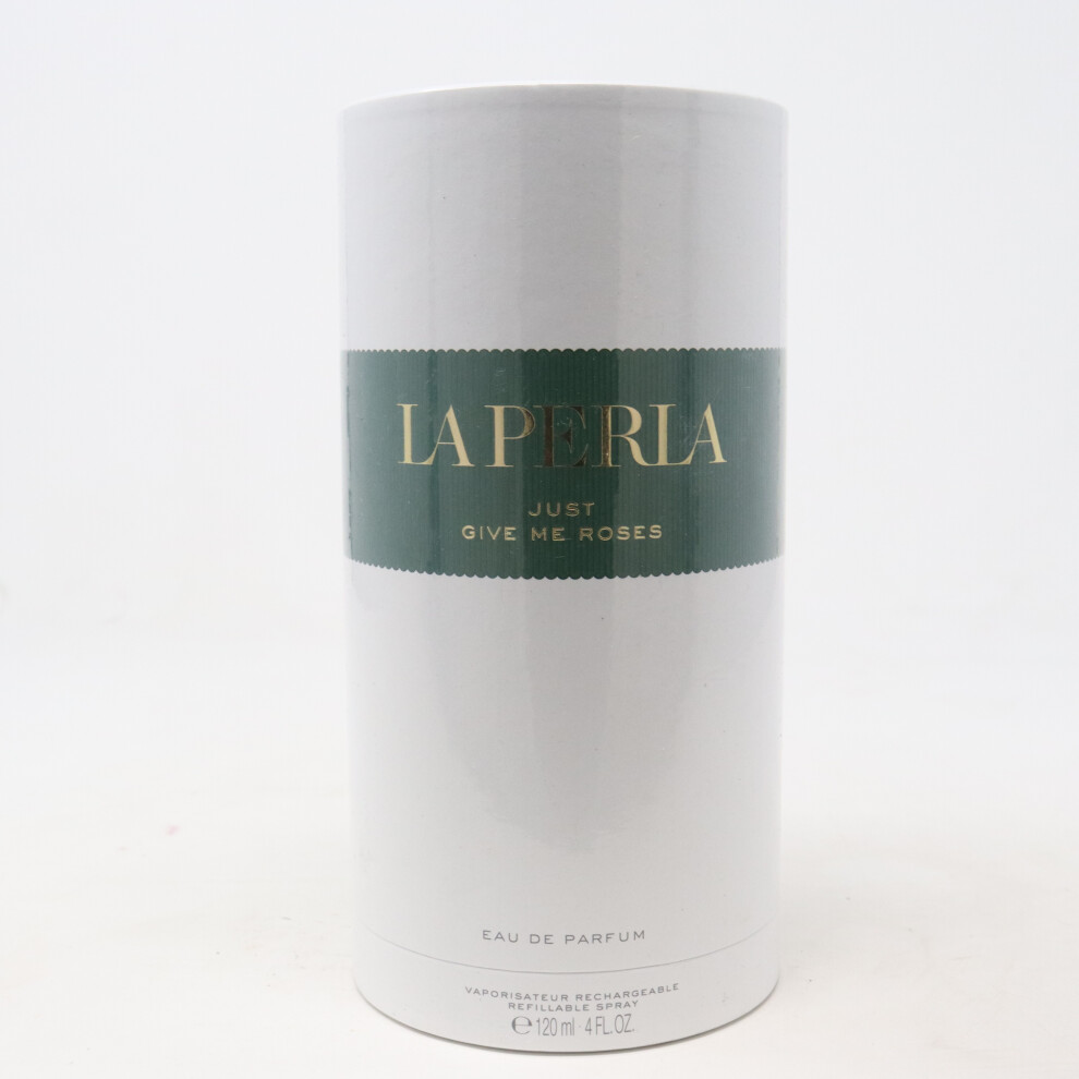 La Perla Just Give Me Roses By Eau De Parfum 4.0Oz/120Ml Spray New With Box