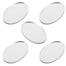 5Pcs Portable Makeup Mirror Decal For Phone Case Travel Sticker