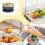 Automatic Fruit and Vegetable Cleaner with Rotating Wash, Rechargeable Kitchen Accessory Black 3