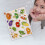 2Pcs -Cabeça Montessori Com Tabuleiro Legumes 4