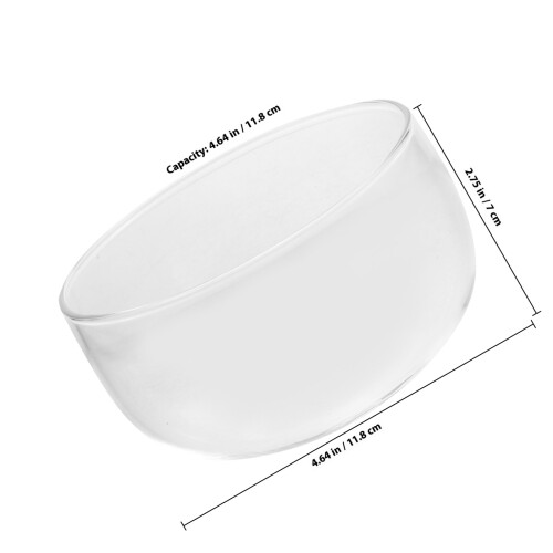 Tigela De Transparente Resistente Ao Calor 550 Ml 1
