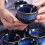 3 xícaras cerâmica para saquê, , café, vinho e azul 8