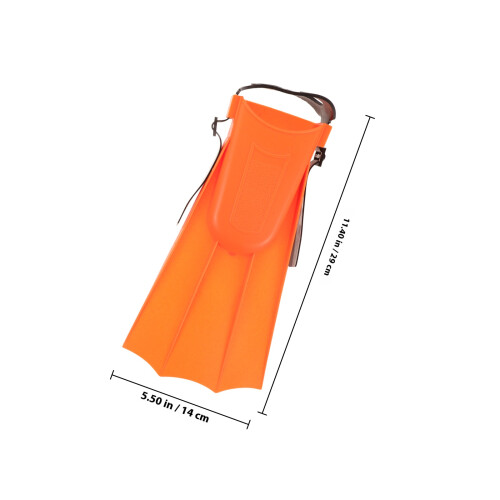 Palas De Natação Com Ajustáveis Laranjas Eva PVC 1