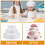 3pcs Cake Model Foam Round Dummy Reusable Cake Dummies For Wedding Decorations Baking Practice Molds 6