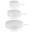 3pcs Cake Model Foam Round Dummy Reusable Cake Dummies For Wedding Decorations Baking Practice Molds 3