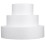 3pcs Cake Model Foam Round Dummy Reusable Cake Dummies For Wedding Decorations Baking Practice Molds 9