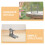 2Pcs Conjunto De Equipamentos De Ginástica Miniatura Escala 1:20 7