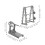 2Pcs Conjunto De Equipamentos De Ginástica Miniatura Escala 1:20 2