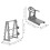 2Pcs Conjunto De Equipamentos De Ginástica Miniatura Escala 1:20 3