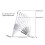 Support de tablette Portable en alliage d'aluminium,-Gris 5