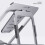 Support de refroidissement pliable pour ordinateur-Gris 6
