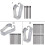 Pointes de stylet tactile, pointes avec Clip-20 pièces 5
