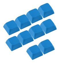 10PCs PBT Blank Keycaps forMX Switches Mechanical-dunkelblau