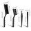 Brosses professionnelles de nettoyage de clavier d'ordinateur et 3