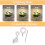 LED Grow Light, Full Spectrum Plant Light, 4 Dimmable Brightness, 3.5in Circle 3
