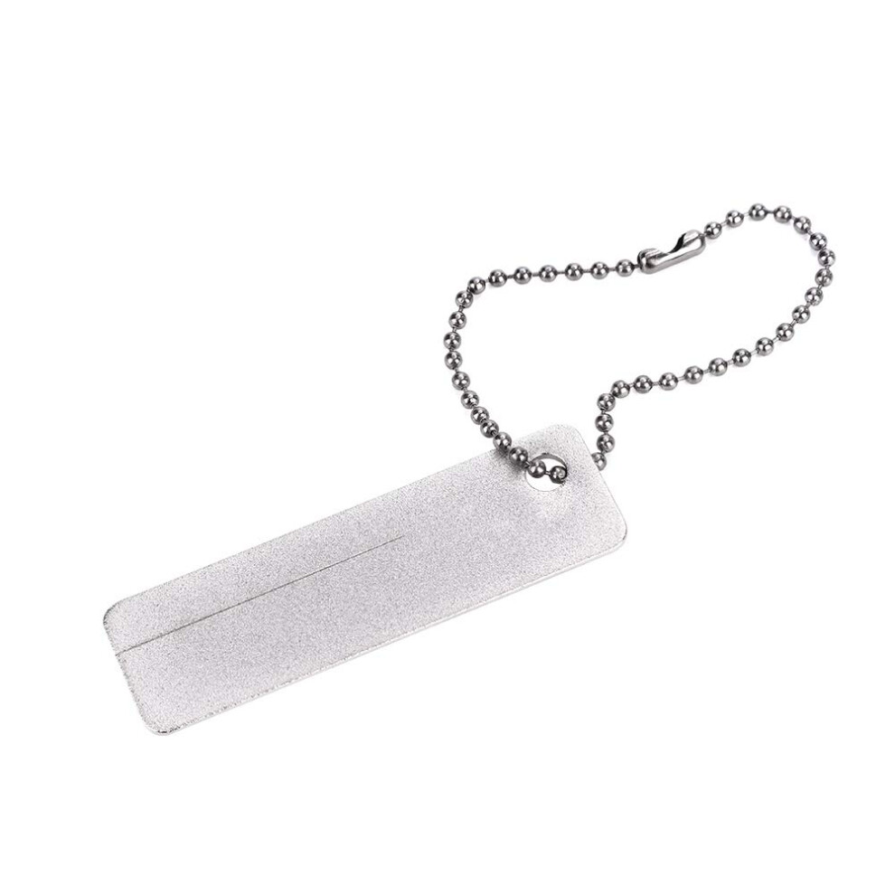 Fishhook File Sharpening Stone With Lanyard Hole, Portable Knife Sharpener For Outdoor Knives, Fishing, And Drills 9412369253767