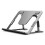 Support de tablette Portable en alliage d'aluminium,-Gris 1