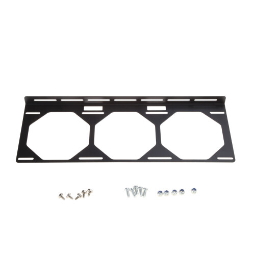 Support de ventilateur peu encombrant pour ventilateurs de 12-C