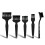 Brosses professionnelles de nettoyage de clavier d'ordinateur et 1