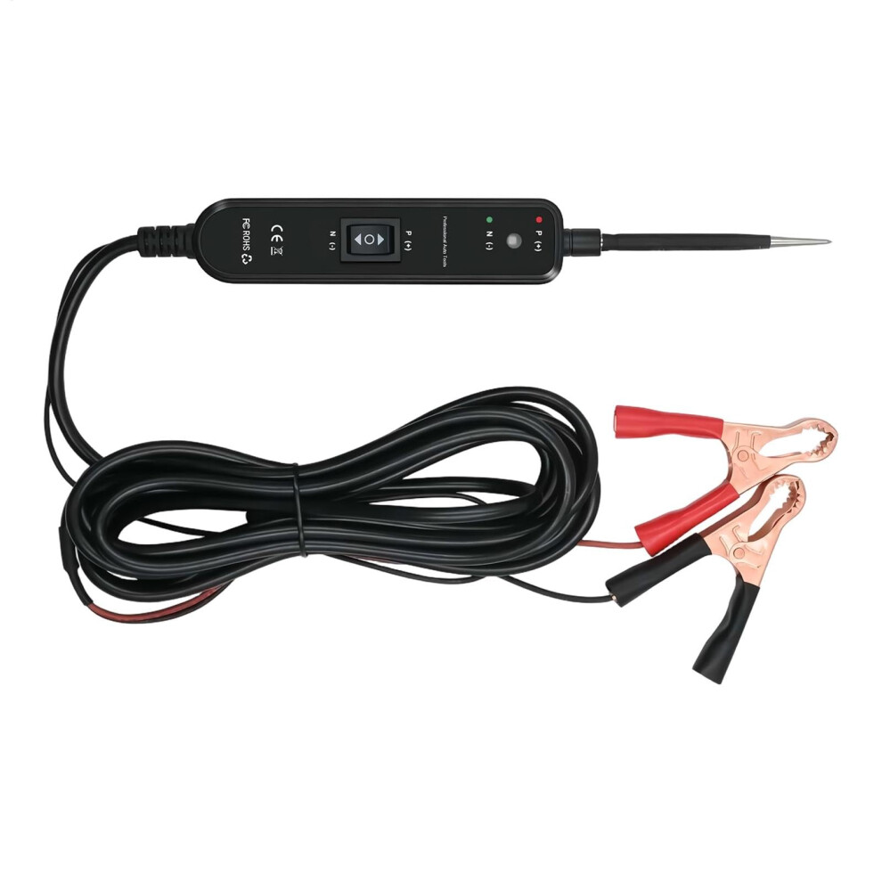 Voltage Tester Pen, Portable Automobile Circuit Tester Overload Protection Detection Tool 9365049008570
