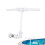 Inground Pool Fountain with Double Cascade Effect, 360 Adjustable Spray Swimming Pool Waterfall 1