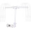 Inground Pool Fountain with Double Cascade Effect, 360 Adjustable Spray Swimming Pool Waterfall 5