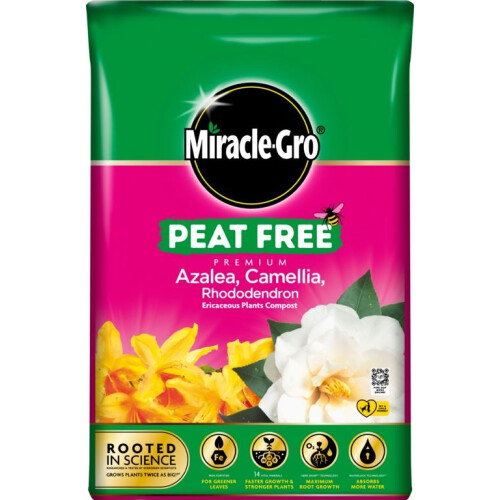 Miracle-Gro Miracle Gro Ericaceous Peat Free Compost - 40 Litre 1
