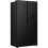 Fridgemaster MS91558DEB 541l Side By Side American Style Fridge Freezer - Black 2