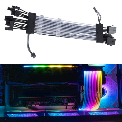 Motherboard-Stromanschlüsse ARGB 24Pin 3x8Pin 1
