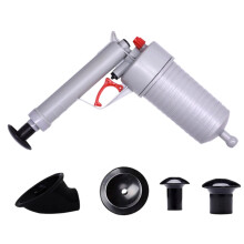 Air Power Drain Blaster with High-Pressure Compressed Air, High Speed Airflow Tool for Rapid Pressure Dredging in Bathroom and Kitchen Drains, Clog Dr