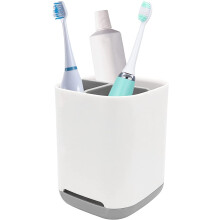 Multifunctional Toothbrush Caddy, Rolling Toothpaste Squeezer Dispenser Included For Hassle-free Usage