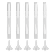 Convenient Beauty Tools, Multifunction Cosmetic Twist Pen For Wide Application, Easy Filling With Leak-Proof Design, 5 Pack