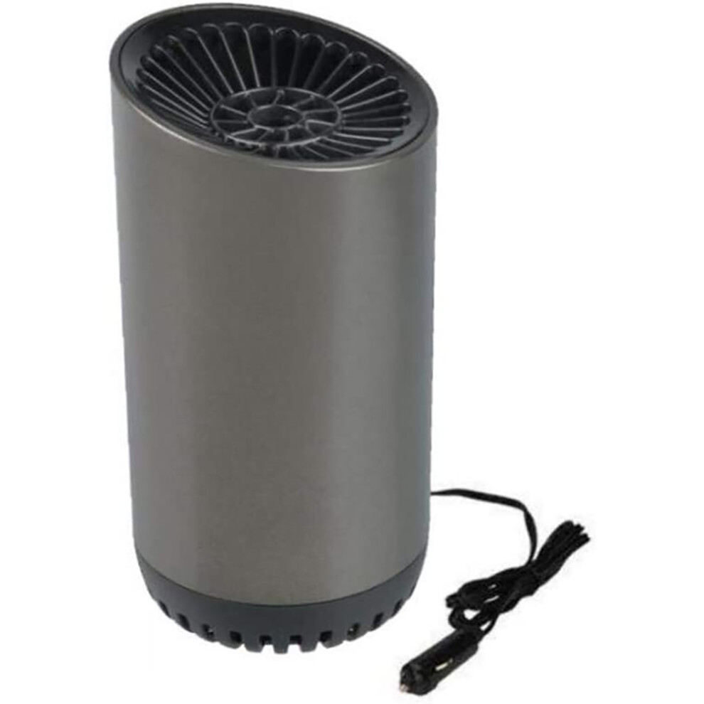 Cup-Shaped Cylinder Fast Heating Car Heater, Overheating Protection Portable 12V Vehicle Demister Defroster Quick Defrosting For Cars With 360 Degree 9468298517357