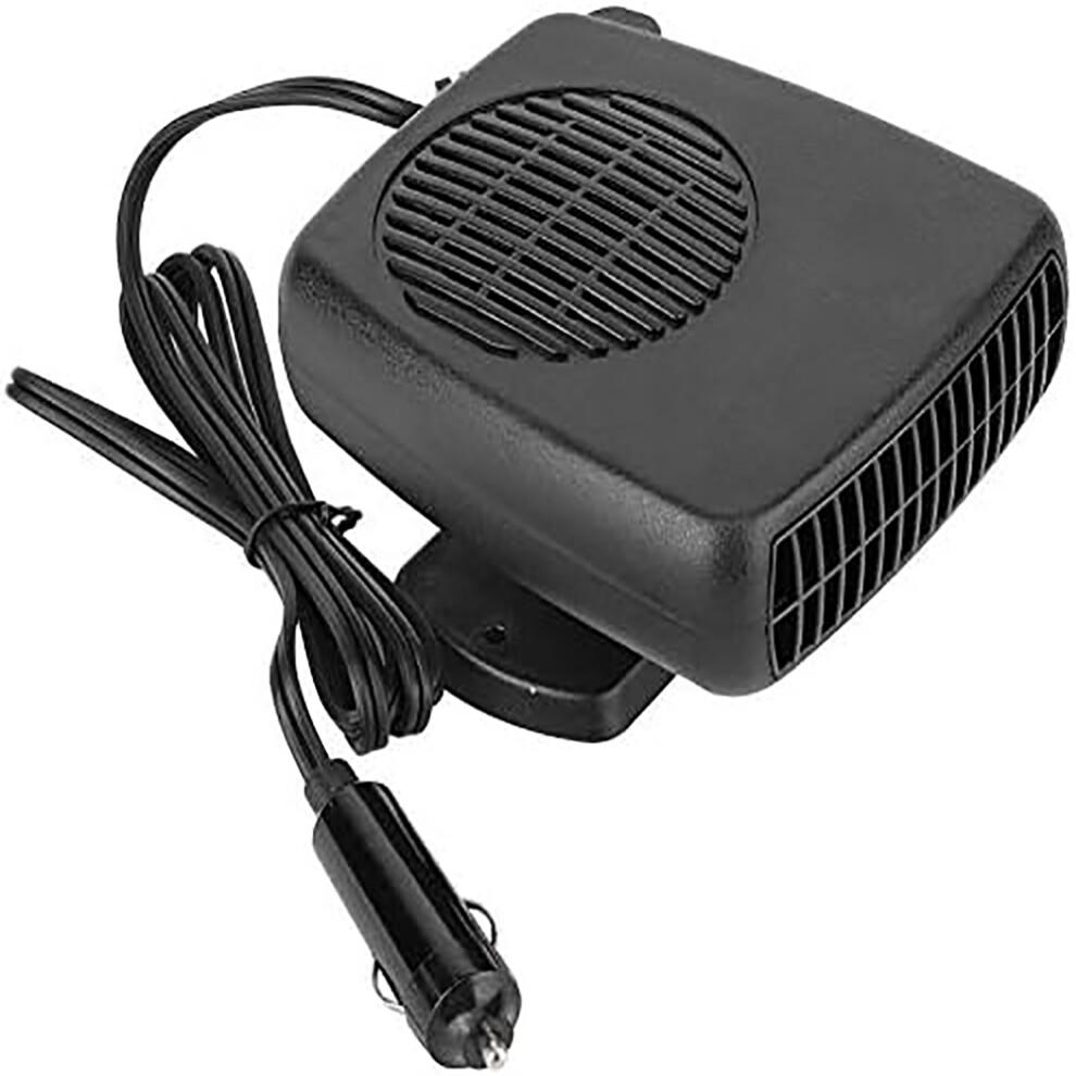Car Demister Windshield Defroster, 2 In 1 Ceramic Heating Cooling Heater Fan For Winter And Summer, Universal Fitment With Automatic Overheat Protecti 9468298163899