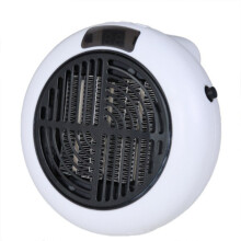 Riscaldatore in ceramica efficiente, design con presa a muro per risparmiare spazio, i termoventilatori portatili forniscono un calore silenzioso e