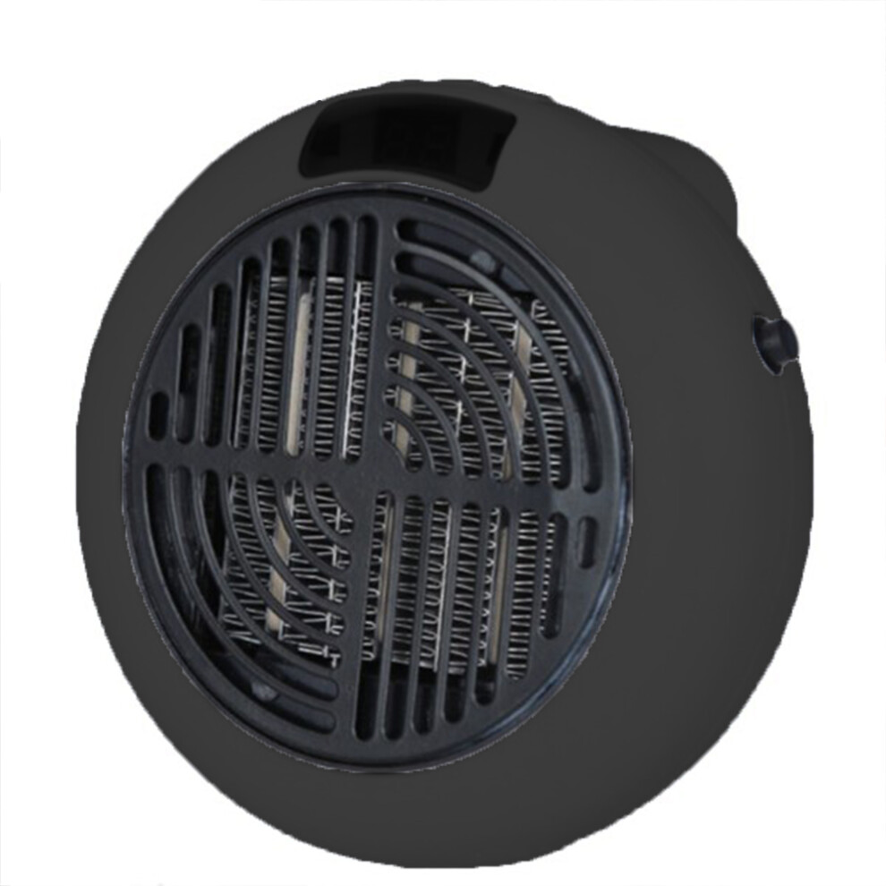 Quiet Operation Wall Outlet Heater, Digital Temperature Display For Precise Control, Compact Design Perfect For Small Spaces 9468298164650