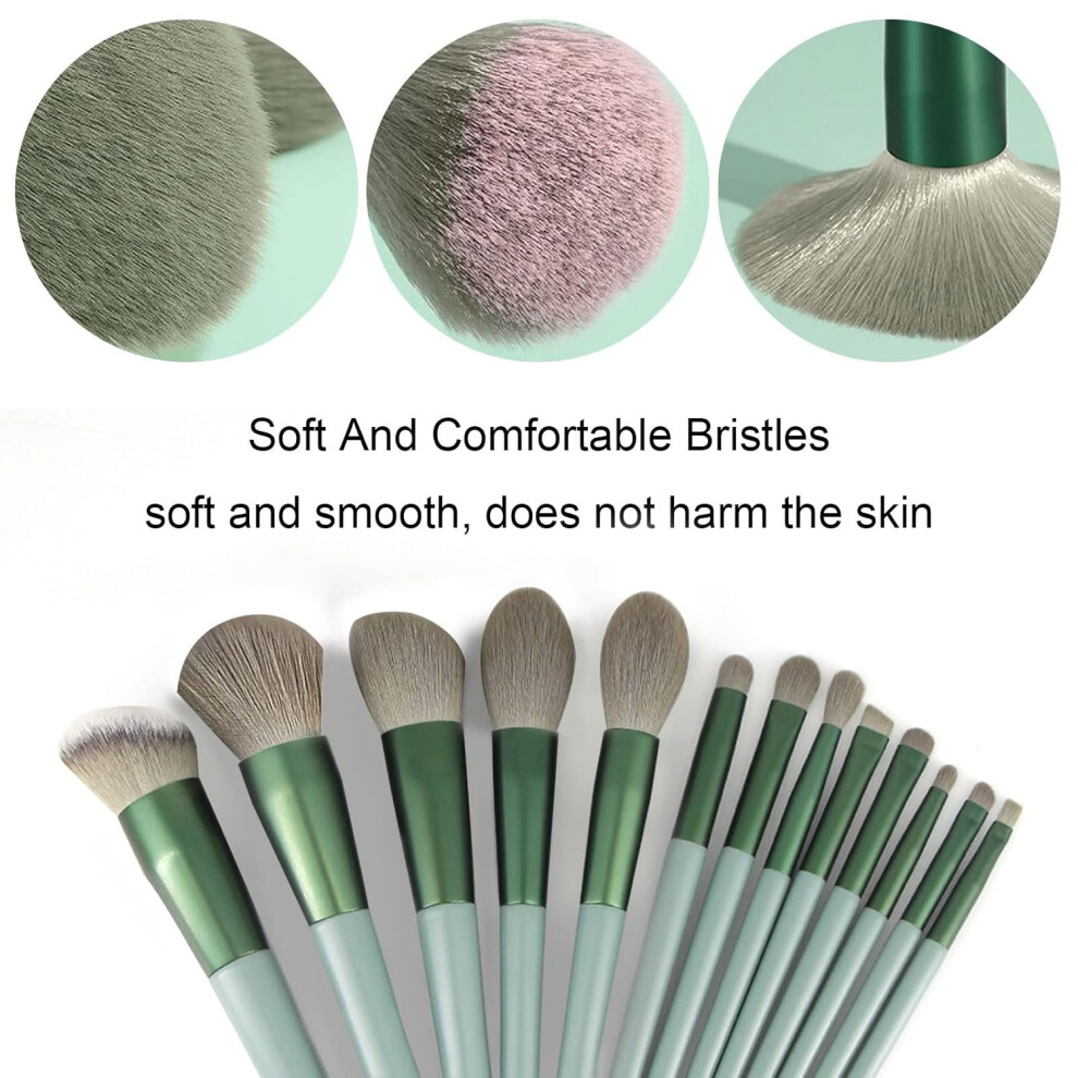 Beginners Cosmetics Kit, Makeup Brushes Set for Various Makeup Needs, Cruelty-Free Bristles, Suitable for Beginners and Professionals Alike