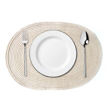 Indoor & Outdoor Decorations Placemats, Washable Placemats Heat-Resistant Table Mats 19.6 x 13.7 Inch Woven Placemats Non-Slip Design for Dining Table