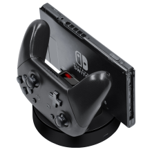 Professioneel ontworpen oplaadstandaard met overlaad- en kortsluitingsbeveiliging voor Nintendo Switch Joycons en Pro Controller.