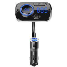 Companheiro Bluetooth para carro: Sua solução definitiva para entretenimento e segurança ao dirigir, transmissor FM Bluetooth com tela LCD digital